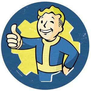 Mouse Pad Gaming Fallout Vault Boy, albastru