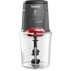 Tocator TEFAL Easy Press MQ740HF0, 0.5l, 600W, viteza variabila, gri-rosu
