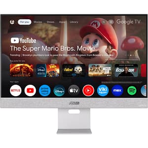 Monitor LED IPS ASUS ZenScreen Smart MS27UC, 27", UHD, 60Hz, HDR, boxe, argintiu