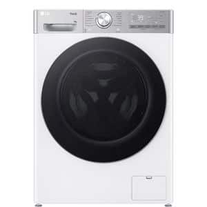 Masina de spalat rufe frontala slim LG F2WR909P3W, AI Direct Drive, 9 kg, 1200rpm, Clasa A, alb