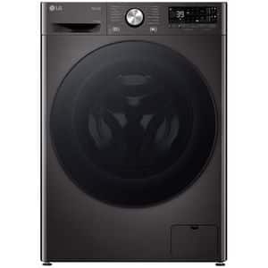 Masina de spalat rufe frontala cu uscator LG F4DR711S2BA, Steam, AI DD, 11/6 kg, 1400rpm, Clasa A/D, antracit