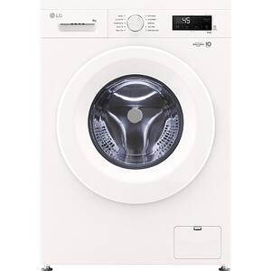 Masina de spalat rufe frontala LG F4X1008NWH, 6 motion DD, 8 kg, 1400rpm, Clasa A, Wi-Fi, alb