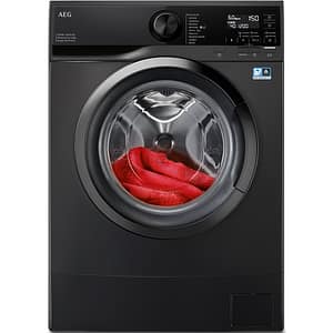 Masina de spalat rufe frontala slim AEG LSR6E26DXE, 6 kg, 1200rpm, Clasa B, argintiu inchis