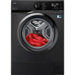 Masina de spalat rufe frontala slim AEG LSR6E47DXE, 7 kg, 1400rpm, Clasa B, argintiu inchis