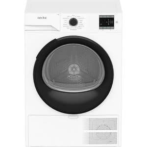 Uscator de rufe ARCTIC A2T18239W, Pompa de caldura, 8 kg, 15 programe, Clasa A++, alb
