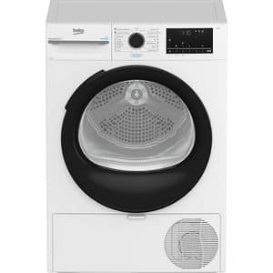 Uscator de rufe BEKO BM3T48249W, SteamCure, Pompa de caldura, 8 kg, 15 programe, Clasa A+++, alb