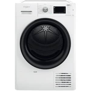 Uscator de rufe WHIRLPOOL FFT D 8X3B EE, 6th Sense, Condensare si pompa de caldura, 8 kg, 19 programe, Clasa A+++, alb