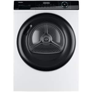 Uscator de rufe HAIER HD80-A2939, Pompa de caldura, 8 kg, 15 programe, Clasa A++, alb