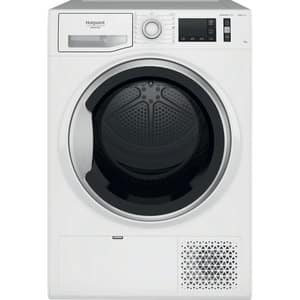 Uscator de rufe HOTPOINT NTM1182SKEU, Pompa de caldura, 8 kg, 15 programe, Clasa A++, alb