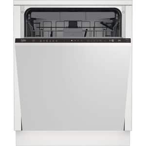 Masina de spalat vase incorporabila BEKO BDIN36535, 15 seturi, 6 programe, 60 cm, Clasa D, panou comanda negru
