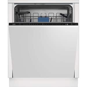 Masina de spalat vase incorporabila BEKO BDFN26450WC, CornerIntense, 14 seturi, 6 programe, 60 cm, Clasa C, panou comanda negru