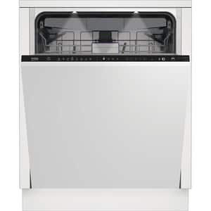 Masina de spalat vase incorporabila BEKO BDIN38644D, HygieneShield, 16 seturi, 8 programe, 60 cm, Clasa C, panou comanda negru