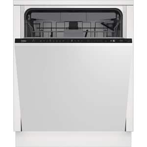 Masina de spalat vase incorporabila BEKO BDIN38651C, 16 seturi, 8 programe, 60 cm, Clasa B, panou comanda negru