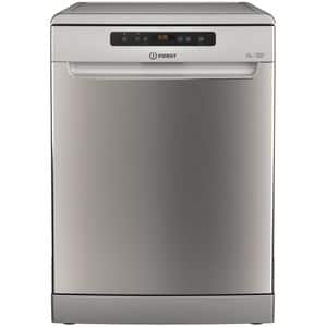 Masina de spalat vase independenta INDESIT DFO 3T133 A F X, Push&Go, 14 seturi, 9 programe, 60 cm, Clasa D, inox