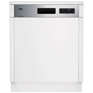 Masina de spalat vase semi-incorporabila BEKO DSN26420X, 14 seturi, 6 programe, 60 cm, Clasa E, panou comanda argintiu