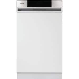 Masina de spalat vase semi-incorporabila GORENJE GI520E15X, 9 seturi, 5 programe, 45 cm, Clasa E, inox