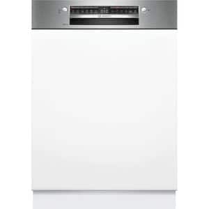 Masina de spalat vase semi-incorporabila BOSCH SMI4HTS00E, 13 seturi, 6 programe, 60 cm, Clasa D, inox