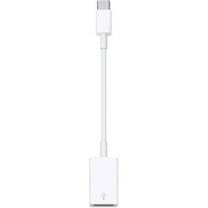 Adaptor USB-C la USB APPLE MW5L3ZM/A, alb