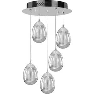 Lustra LED MYRIA MY10324CH, 28W, 1958lm, 4000K, IP20, crom