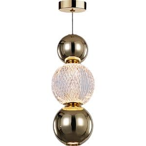 Pendul LED MYRIA MY10341GD, 8W, 377.6lm, 4000K, IP20, auriu