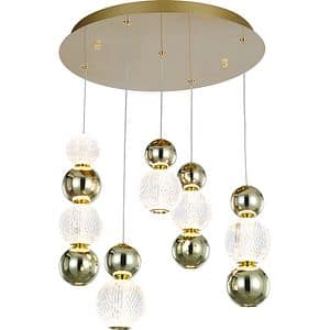 Lustra LED MYRIA MY10343GD, 31W, 2093.3lm, 4000K, IP20, auriu