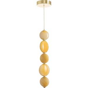 Pendul suspendat MYRIA Luna LED, 35W, 4000K, IP20, orange