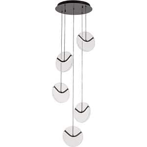 Lustra LED MYRIA MY10367BK, 32W, 1906lm, 4000K, IP20, negru