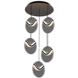Lustra LED MYRIA MY10367DI, 32W, 743lm, 4000K, IP20, negru