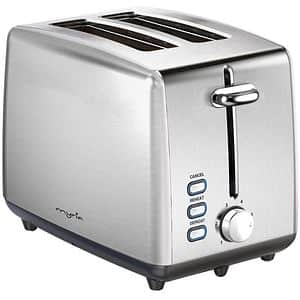 Prajitor de paine MYRIA MY4734, 2 felii, 920W, argintiu