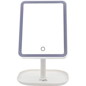 Oglinda cosmetica cu iluminare MYRIA MY4889, alb