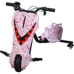 Tricicleta electrica MYRIA Drifter Sky Rider MY7056PK, 8 inch, roz