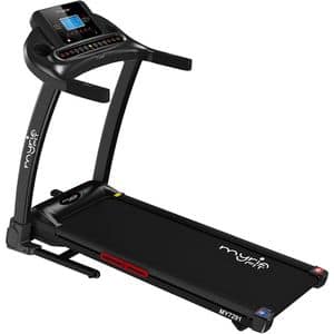 Banda de alergat MYRIA Fit MY7291, viteza maxima 14km/h, greutate suportata 100kg, negru