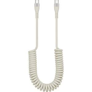 Cablu date MYRIA MY9107GY, USB-C - USB-C, 1m, gri