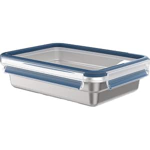 Caserola TEFAL Masterseal N1150510, 1.2L, otel inoxidabil, gri