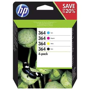 Pachet cu 4 cartuse originale HP 364 (N9J73AE) Negru/Cyan/Magenta/Galben