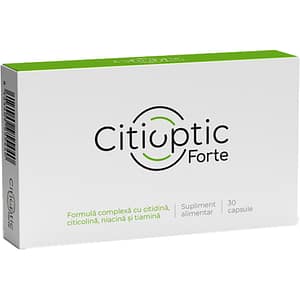Supliment Citioptic Forte, 30 capsule, NATURPHARMA