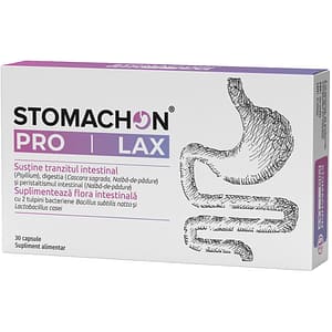 Supliment Stomachon Pro Lax, 30 capsule, NATURPHARMA