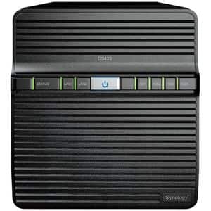 Network Attached Storage SYNOLOGY DS423, Realtek RTD1619B, 1.7GHz, 2GB, 4-Bays, negru