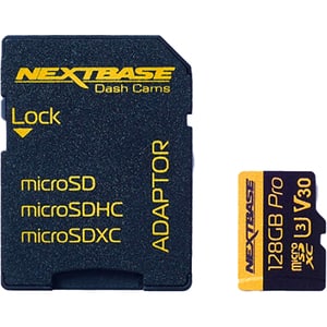 Card de memorie NEXT BASE NBDVRS2SD128GBU3, microSDXC, 128GB, 100MB/s, U3, V30, adaptor