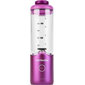 Blender portabil NUTRIBULLET Flex NBP013VT, 0.59l, 1 treapta viteza, USB-C, mov
