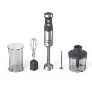 Mixer vertical NUTRICOOK NC-HB100EU, 0.7l, 1200W, 20 trepte viteza, negru-argintiu
