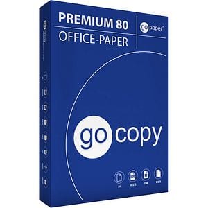 Hartie copiator GO COPY Premium, A4, 500 coli, 80g/mp