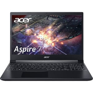 Laptop ACER Aspire 7 A715-42G-R3HC, AMD Ryzen R7 5700U pana la 4.3GHz, 15.6" Full HD, 16GB, SSD 512GB, NVIDIA GeForce RTX 3050 4GB, Free Dos, negru