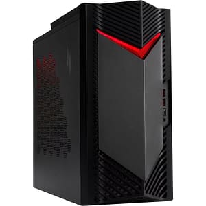 Sistem Desktop Gaming ACER Nitro 50 N50-660, Intel Core Ultra 7 265F pana la 5.3GHz, 32GB, SSD 1TB, NVIDIA GeForce RTX 5060 8GB, Free DOS