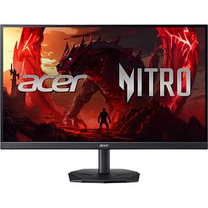 Monitor Gaming LED IPS ACER Nitro KG271UX1, 27", Full HD, 200Hz, AMD FreeSync Premium, HDR10, boxe, negru
