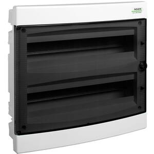Tablou electric incastrat NOARK PNF 2x18T, 36 module, 2 randuri, IP 40, alb