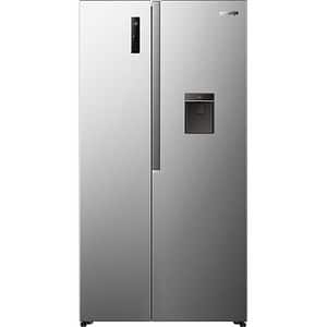 Side by Side GORENJE NRS917D41XWD, NoFrost Plus, 541 l, H 178.6 cm, Clasa D, Dozator apa, argintiu