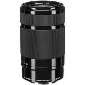 Obiectiv SONY SEL55210B, APS-C, montura E, 55-210mm, F4.5-6.3 OSS, Negru