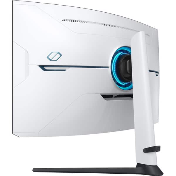 Monitor Gaming curbat LED VA SAMSUNG Odyssey Neo G8 LS32BG850NPX, 32", 4K UHD, 240Hz, AMD FreeSync Premium, HDR, negru-alb