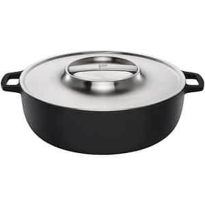 Cratita FISKARS Norden 1066430, 3l, 22cm, fonta, argintiu